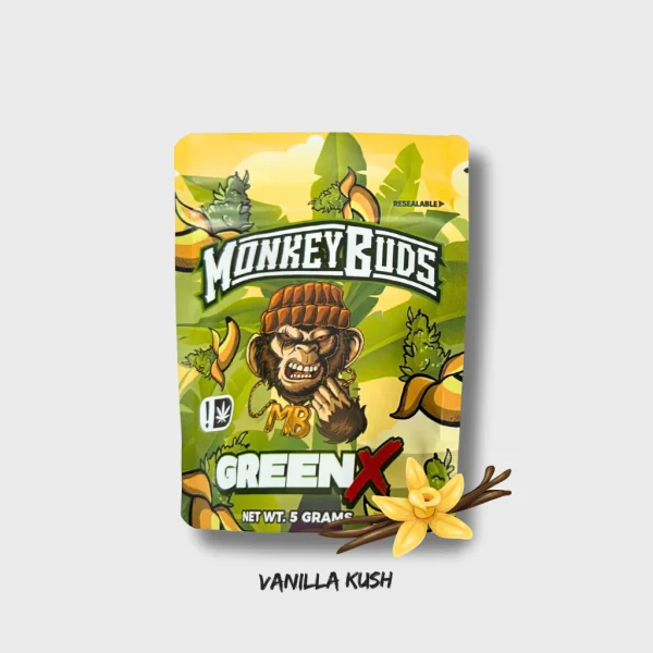 MonkeyBuds GreenX CBD - Vanilla Kush